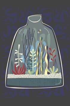 Paperback Notes: A Blank Dot Grid Notebook with Terrarium Cover Art Book