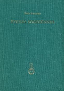 Hardcover Etudes Sogdiennes [French] Book