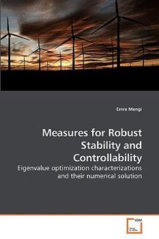 Paperback Measures for Robust Stability and Controllability Book