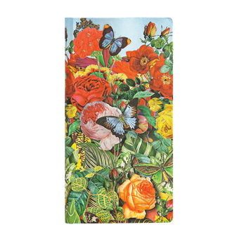 Misc. Butterfly Garden Slim Lined Hardcover Journal, 176pg, 85gsm by Paperblanks (Nature Montages) Book