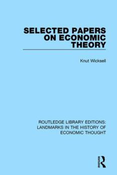 Paperback Selected Papers on Economic Theory Book