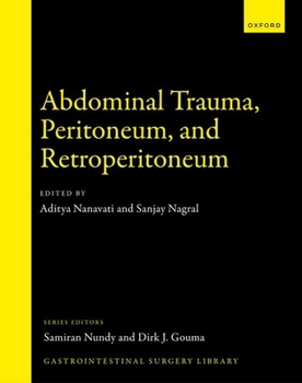 Hardcover Abdominal Trauma, Peritoneum, and Retroperitoneum Book
