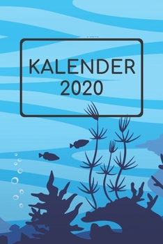 Paperback Kalender 2020: Jahreskalender Mit Datum I Terminplaner Terminkalender 2020 I Notizbuch Kalender A5 120 Seiten Organizer [German] Book