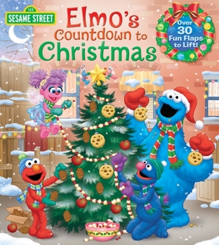 Board book Elmo's Countdown to Christmas (Sesame Street) Book