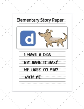 Paperback Story Paper: Great For Writing And Drawing Your Story Book