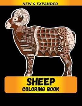 Paperback Sheep Coloring Book: Stress Relieving Designs Coloring Book For Adults Book