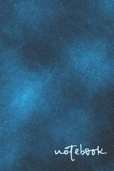 Paperback Notebook: Gorgeous & Stunning Bright Blue Dark Ocean Inspired Design Book