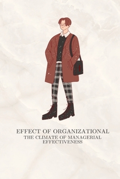 Paperback Effect of organizational climate of managerial effectiveness Book
