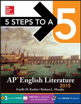 Paperback 5 Steps to a 5 AP English Literature, 2015 Edition Book