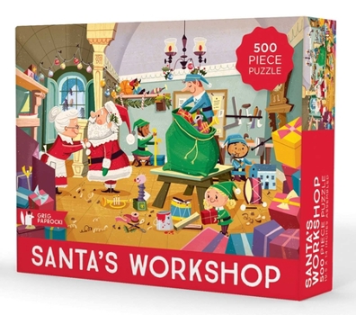 Misc. Santa's Workshop Puzzle 500 Piece Book