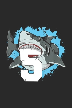 5: Kids Shark 5th Birthday Boys Birthday Shark 5 Gift Journal/Notebook Blank Lined Ruled 6x9 100 Pages