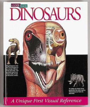 Hardcover A Look Inside Dinosaurs Book