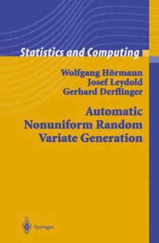 Paperback Automatic Nonuniform Random Variate Generation Book