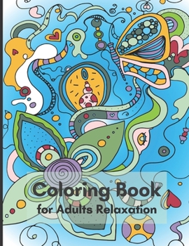 Paperback Coloring Book for Adults Relaxation: Magical World of Fantasy Doodles Coloring & Activity Book