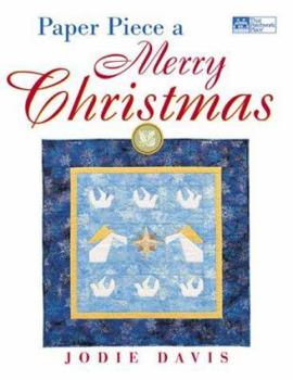 Paperback Paper Piece a Merry Christmas Book