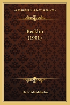 Paperback Becklin (1901) [German] Book