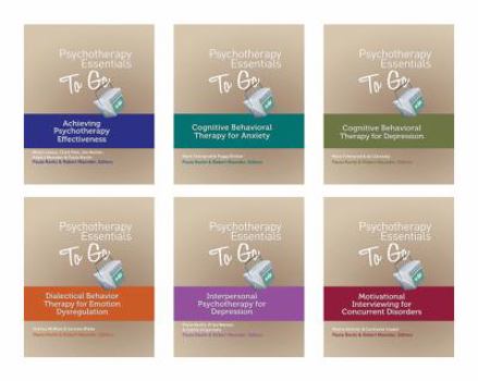 Paperback Psychotherapy Essentials to Go (6 Book Set) Book