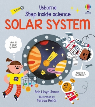 Hardcover Step Inside Science: The Solar System Book