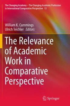 Paperback The Relevance of Academic Work in Comparative Perspective Book