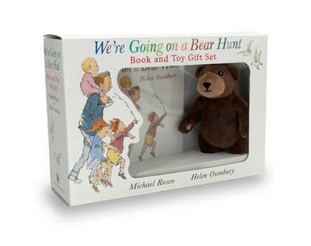 Paperback We're Going on a Bear Hunt: Book and Toy Gift Set Book