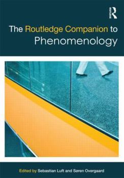 Paperback The Routledge Companion to Phenomenology Book