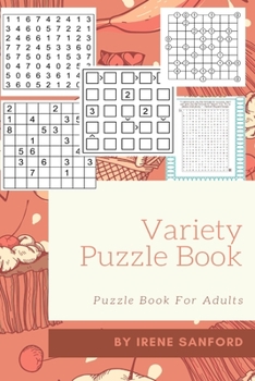 Paperback Variety Puzzle Book: Puzzle books for seniors Book
