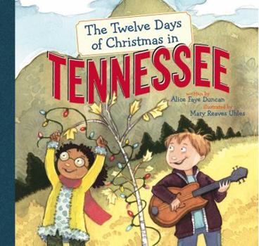 Hardcover The Twelve Days of Christmas in Tennessee Book