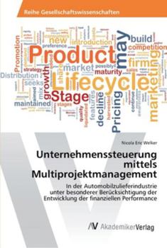 Paperback Unternehmenssteuerung mittels Multiprojektmanagement [German] Book