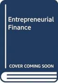 Paperback Entrepreneurial Finance Book