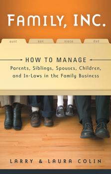 Paperback Family, Inc.: How to Manage Parents, Siblings, Spouses, Children, and In-Laws in the Family Business Book