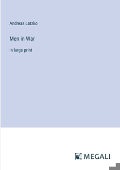 Paperback Men in War: in large print Book