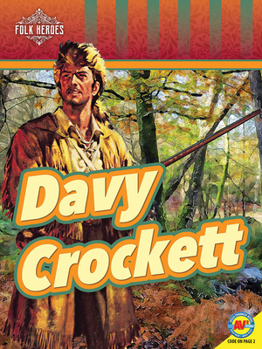 Library Binding Davy Crockett Book