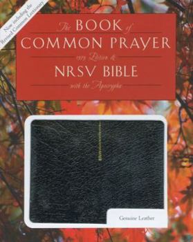 Leather Bound 1979 the Book of Common Prayer & Bible-NRSV Book