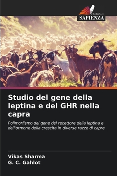 Paperback Studio del gene della leptina e del GHR nella capra [Italian] Book