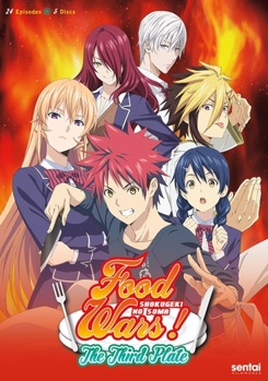 DVD Food Wars! The Third Plate: The Complete Collection Book