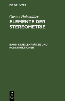 Hardcover Die Lehrsätze und Konstruktionen [German] Book