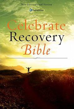 Hardcover Celebrate Recovery Bible-NIV-Large Print [Large Print] Book