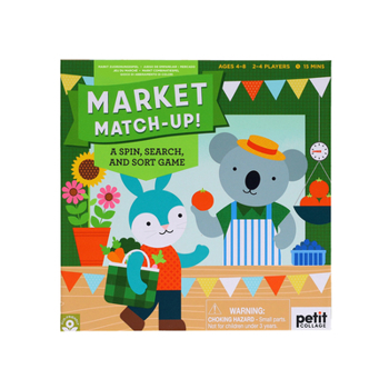 Board Game Market Match-Up!: A Spin, Search, and Sort Game [Spanish] Book