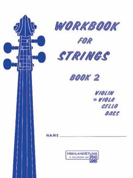 Paperback Workbook for Strings, Bk 2: Viola Book