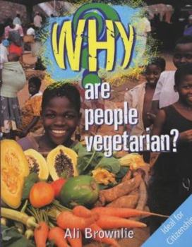Hardcover Why Are People Vegetarian? Book