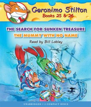 Audio CD The Search for Sunken Treasure / The Mummy with No Name (Geronimo Stilton Audio Bindup #25 & 26) Book