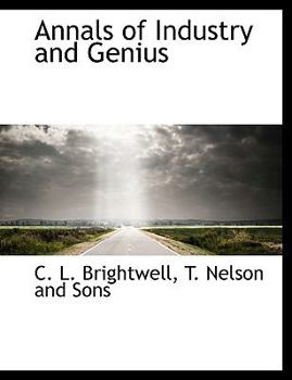 Hardcover Annals of Industry and Genius Book