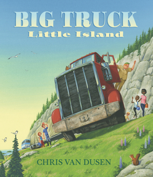 Hardcover Big Truck Little Island Book