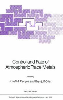 Paperback Control and Fate of Atmospheric Trace Metals Book