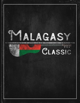 Malagasy Classic: Madagascar Flag Guitar Journal Heritage Gift Idea for Daguhter, Mom, Coworker  Planner Daily Weekly Monthly Undated Calendar Organizer Journal