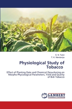 Paperback Physiological Study of Tobacco Book