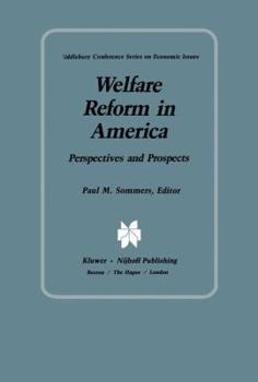 Hardcover Welfare Reform in America: Perspectives and Prospects Book