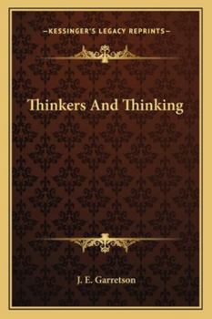 Paperback Thinkers And Thinking Book