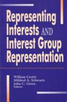 Paperback Representing Interest Groups and Interest Group Representation Book