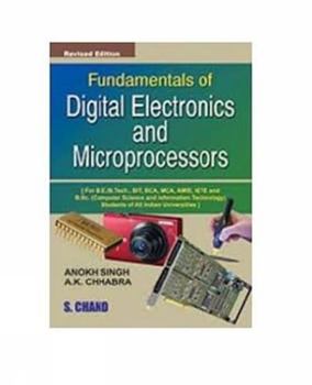 Paperback Fundamentals of Digital Electronics and Microproccesors Book